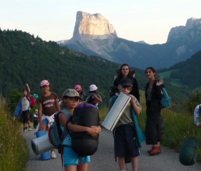 Colonie "Petits montagnards" à Gresse-en-Vercors